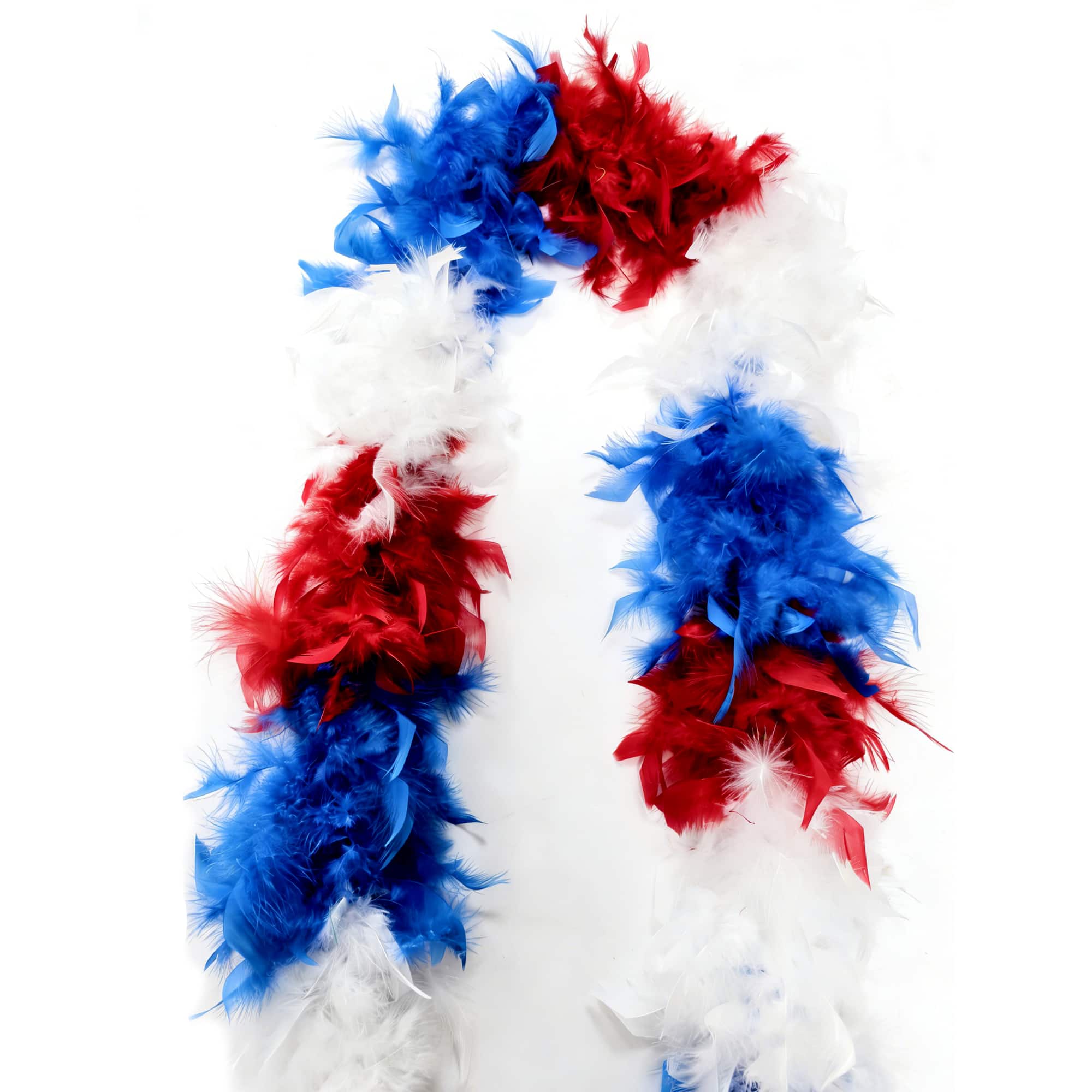 Red, White & Blue Feather Boa by Celebrate It™